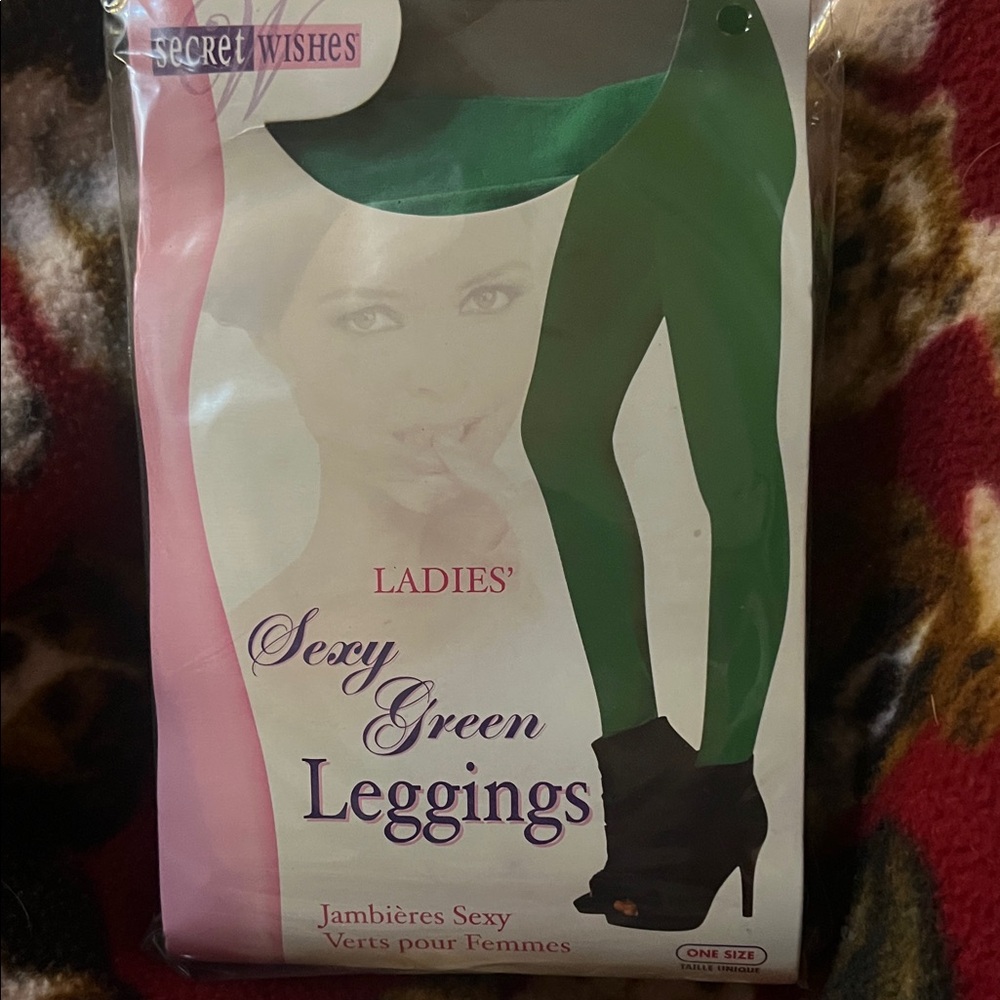 Secret Wishes Emerald Green Leggings